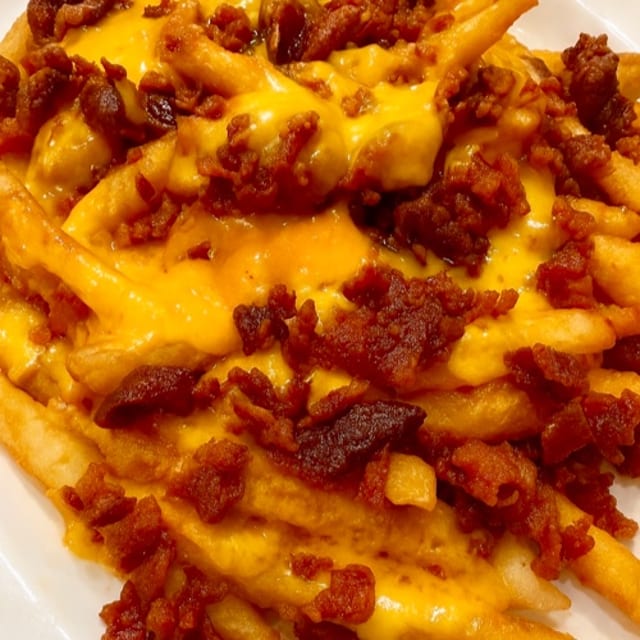 Bacon Cheddar Fries.