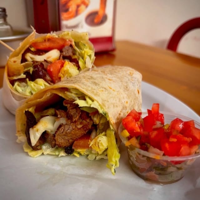 Steak Wrap.
